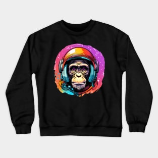 Space Chimp Crewneck Sweatshirt